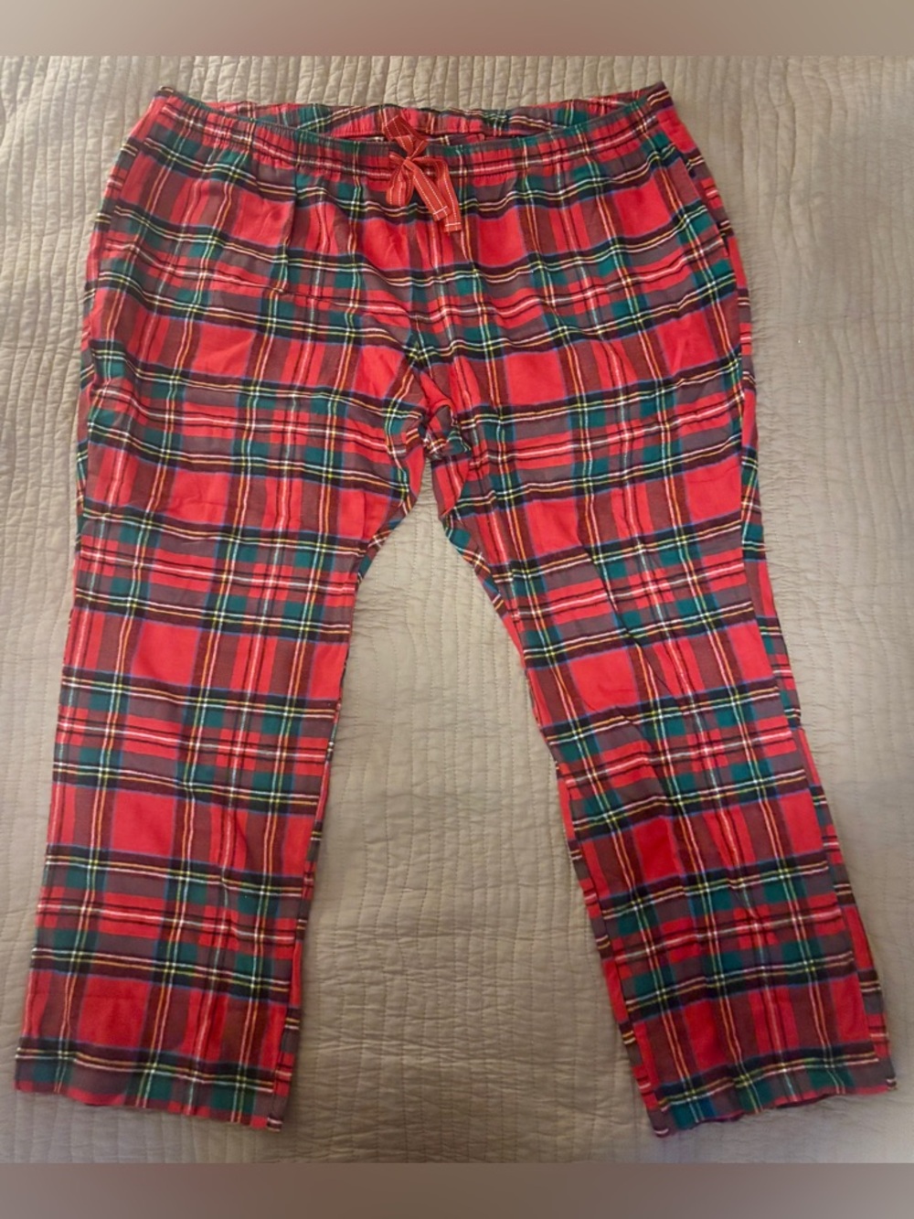 Old Navy Red Plaid Lounge Pants Size 3X